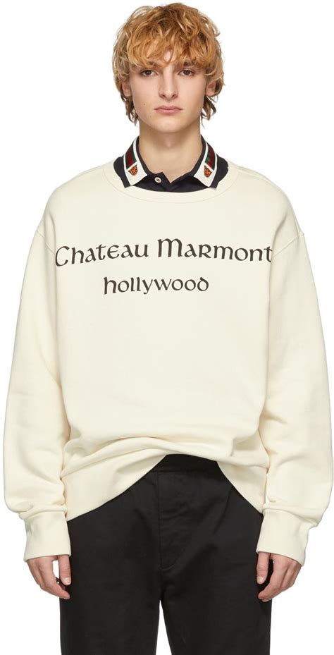 chateau marmont gucci sweatshirt|Gucci 2019 Chateau Marmont Sweatshirt .